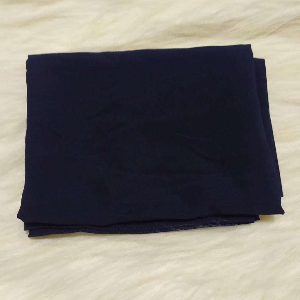 Bisa Cod Pasmina diamond 170x70cm / pashmina sabyan /pashmina diamond-Navy