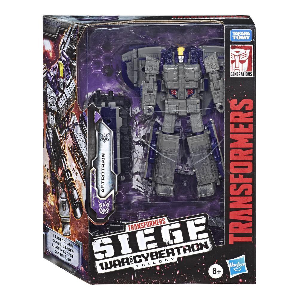 TRANSFORMERS War For Cybertron Siege Leader Astrotrain Figure