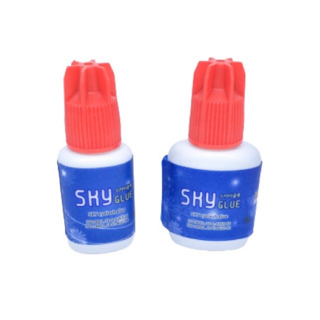 Sky Glue S+ / sky glue tutup merah lem eyelash extension 5 ml &amp; 10ml