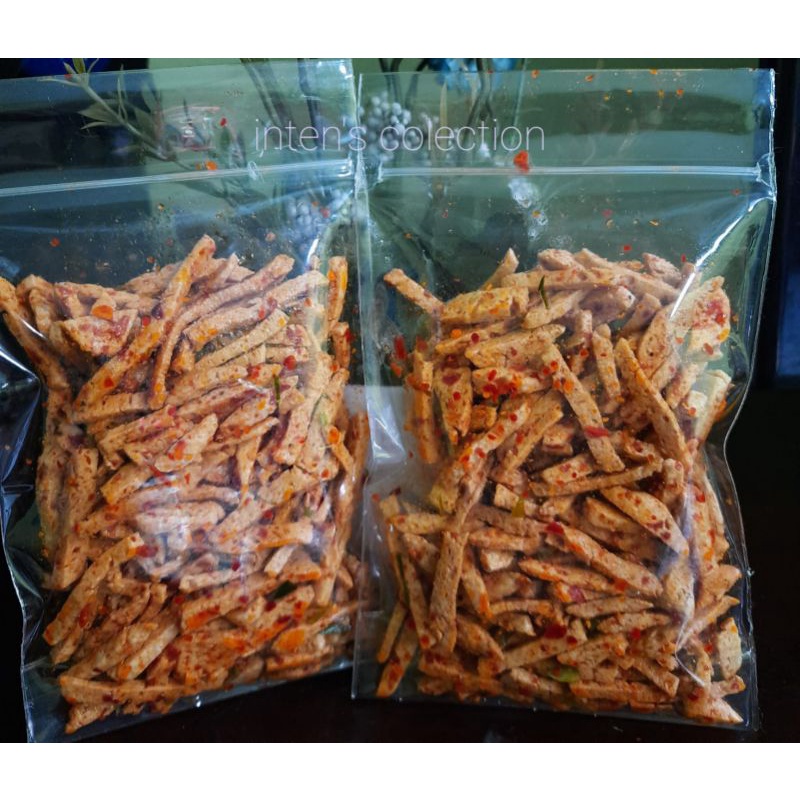 BASRENG BASO GORENG PEDASS ISI 1 KG/ BASRENG DAUN JERUK PEDAS ASLI GARUT/BASRENG KERING CABE ASLI KH