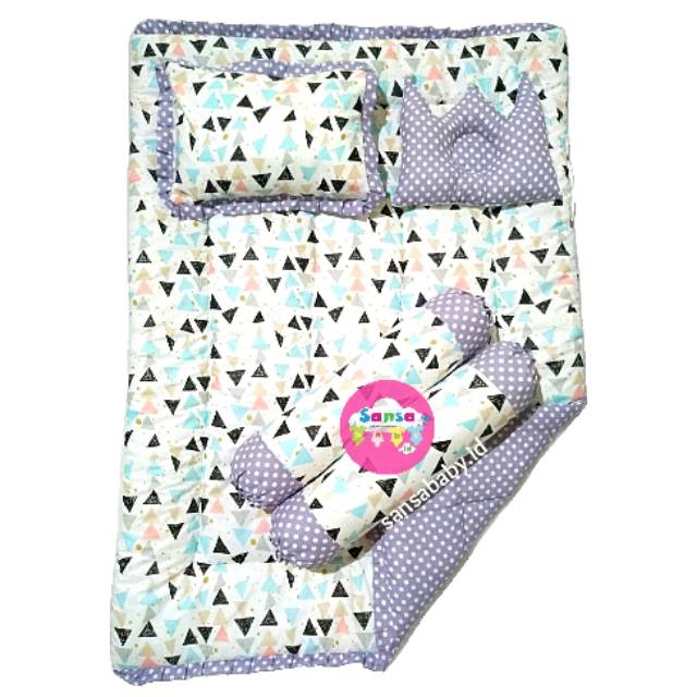 Jual Bed Cover Baby Set motif Moonblank / Kasur Bayi Shopee Indonesia