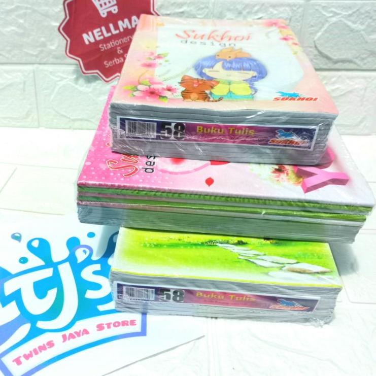 

<JaS ✿> Buku Tulis isi 58 Lembar MURAAAHHH SUKHOI (10 Buku) //Restok lagi