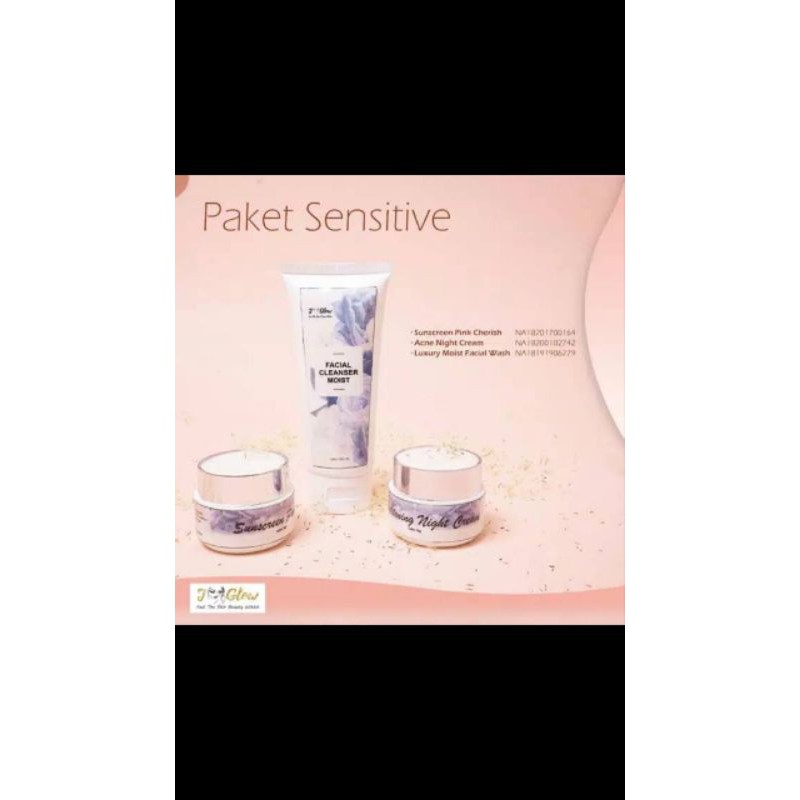 Jglow paket sensitif