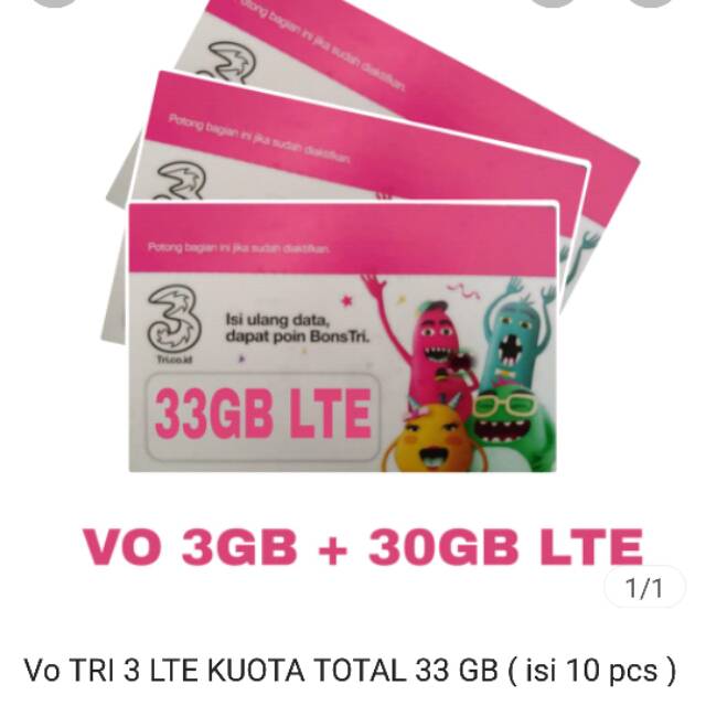 Vocer tri 33 lte