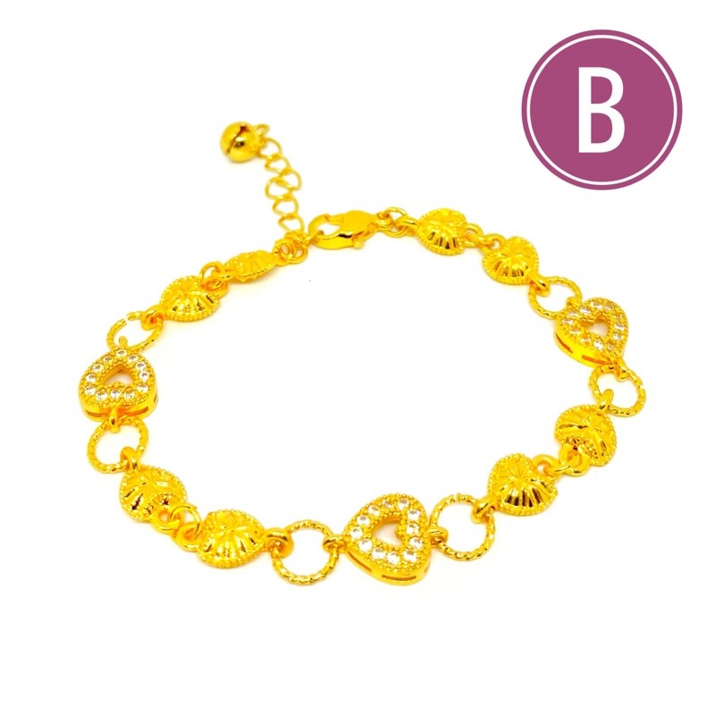 gelang tangan wanita // gelang lapis emas// perhiasan//gelang