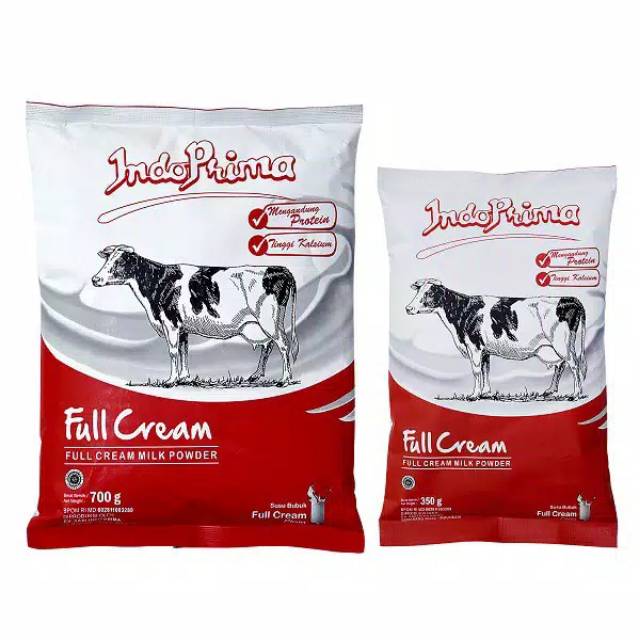 

SUSU INDOPRIMA PAKET FULL CREAM 700GR SAMA 350GR / SUSU INDOPRIMA GEMUK VANILA / SUSU BUBUK