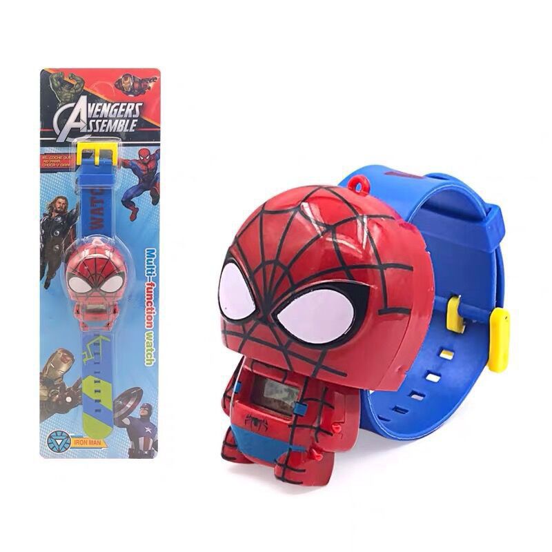 RANSEL TAS ANAK LAKI LAKI KARAKTER SPIDERMAN/BAJU SEQUIN/TOPI /JAM TANGAN SPIEDER/FREE BOTOL MINUM 4In1