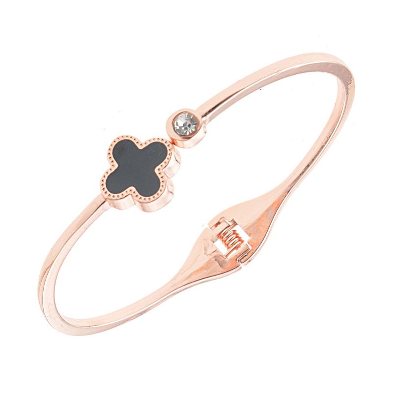 (COD) Gelang Wanita Clover Leaf Import Murah Korean Style-2