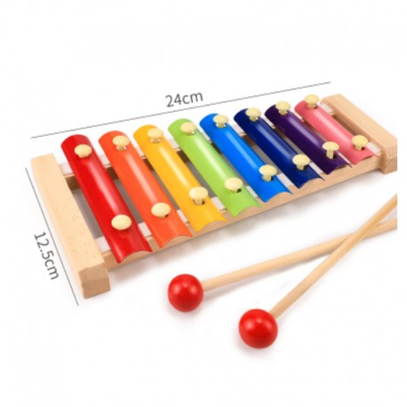 Mainan Musik Xylophone Alat Musik Anak Gambang Kulintang Gamelan Wooden Montessori Music Beginner Baby