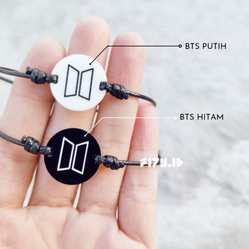 GELANG COUPLE  BTS ARMY / GELANG  BTS ( SUDAH DAPAT 2 GELANG )