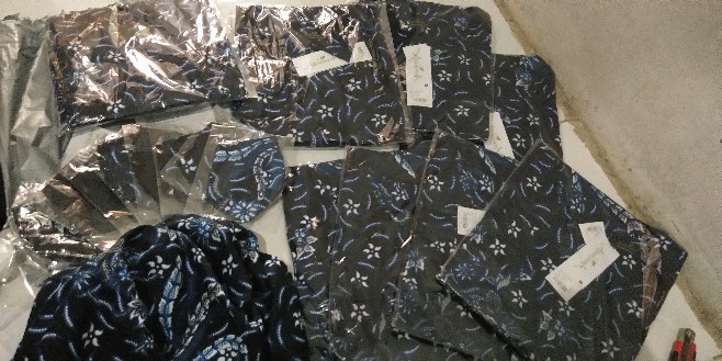 Agrapana Baju Kemeja Batik Pria Cowok Lengan Panjang Modern Premium Couple Original Pekalongan Abhit