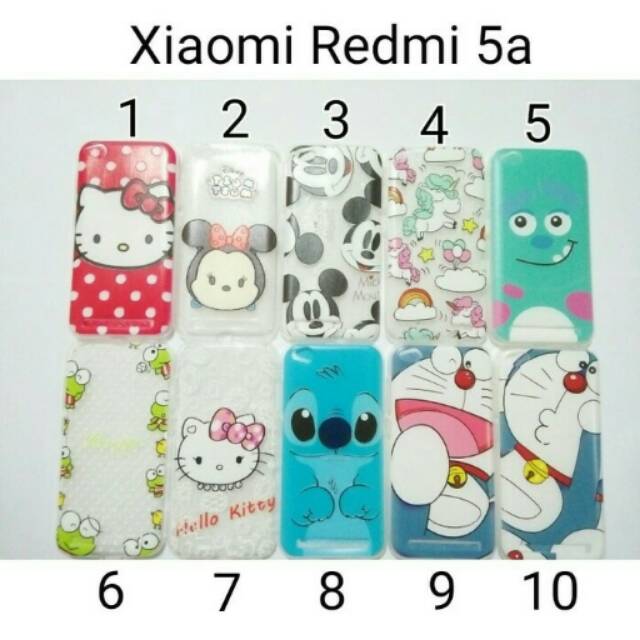 Case Karakter For Redmi 5A/ Softcase Redmi 5A