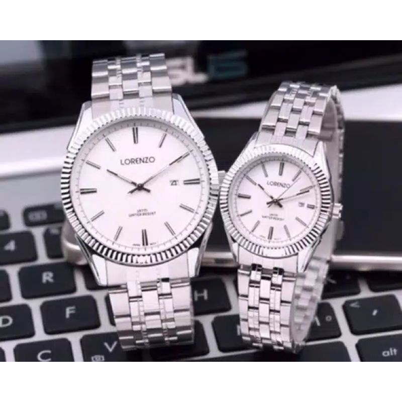Jam Tangan Couple Lorenzo Original