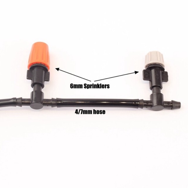 Tee Joiner 7mm untuk Nozzle Pengabutan