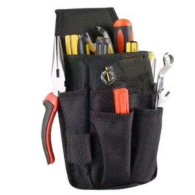 tas teknisi tukang listrik pinggang  elektrikal tool