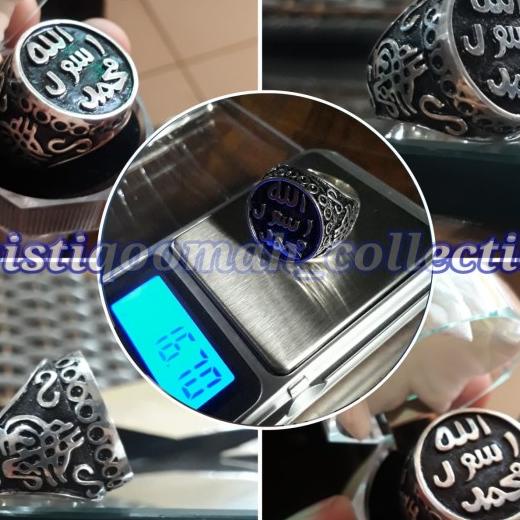 Cincin Rasulullah Saw/Cincin Terompah Perak/Cincin Nabi