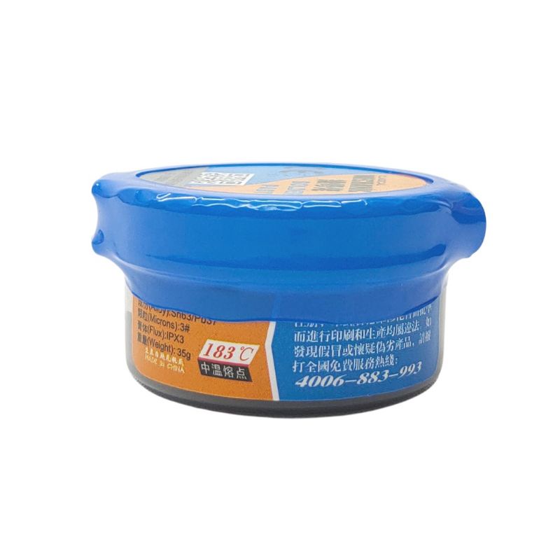 TIMAH CAIR TIMAH SOLDER PASTE MECHANIC XGSP40 35 GRM 183 C ORIGINAL