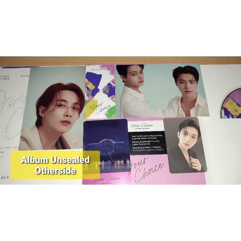 [READY STOCK] OFFICIAL ALBUM SEVENTEEN YOUR CHOICE