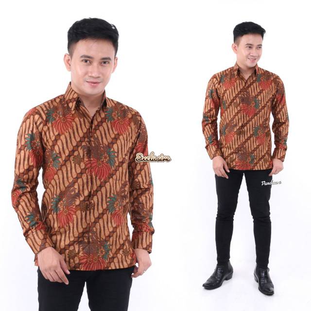 GROSIR KEMEJA BATIK SOGAN