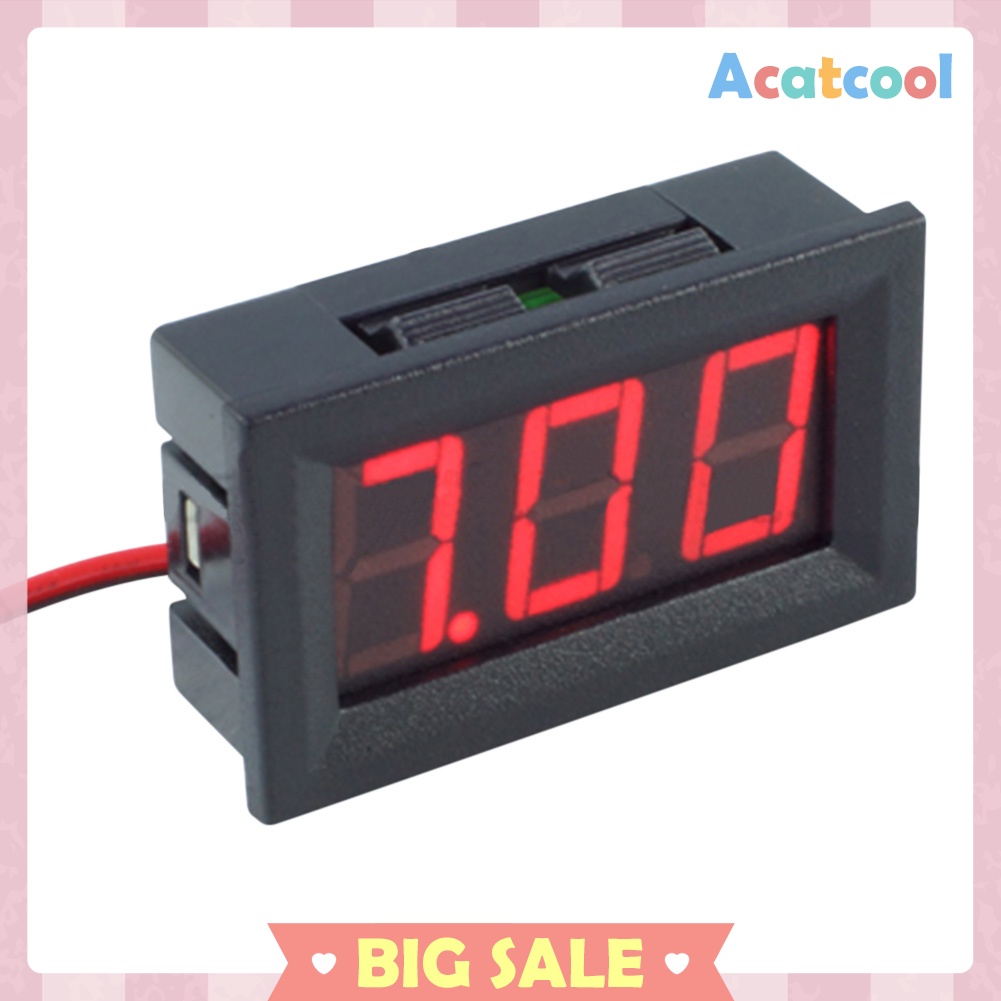 0.56inch LED Display DC 4.5-30V Two-wire Digital Voltmeter