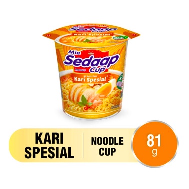

Mie Instant Mie Sedaap Cup Rasa Kari Spesial 81g
