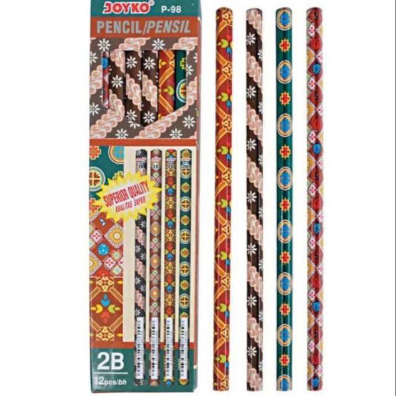 

pencil joyko P-98 2B batik