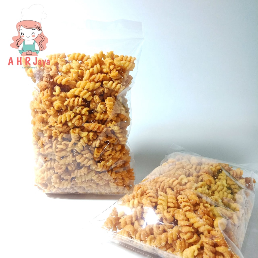 

MAKARONI SPIRAL MACARONI SPIRAL RASA PEDES Berat bersih 1 kg - Asin