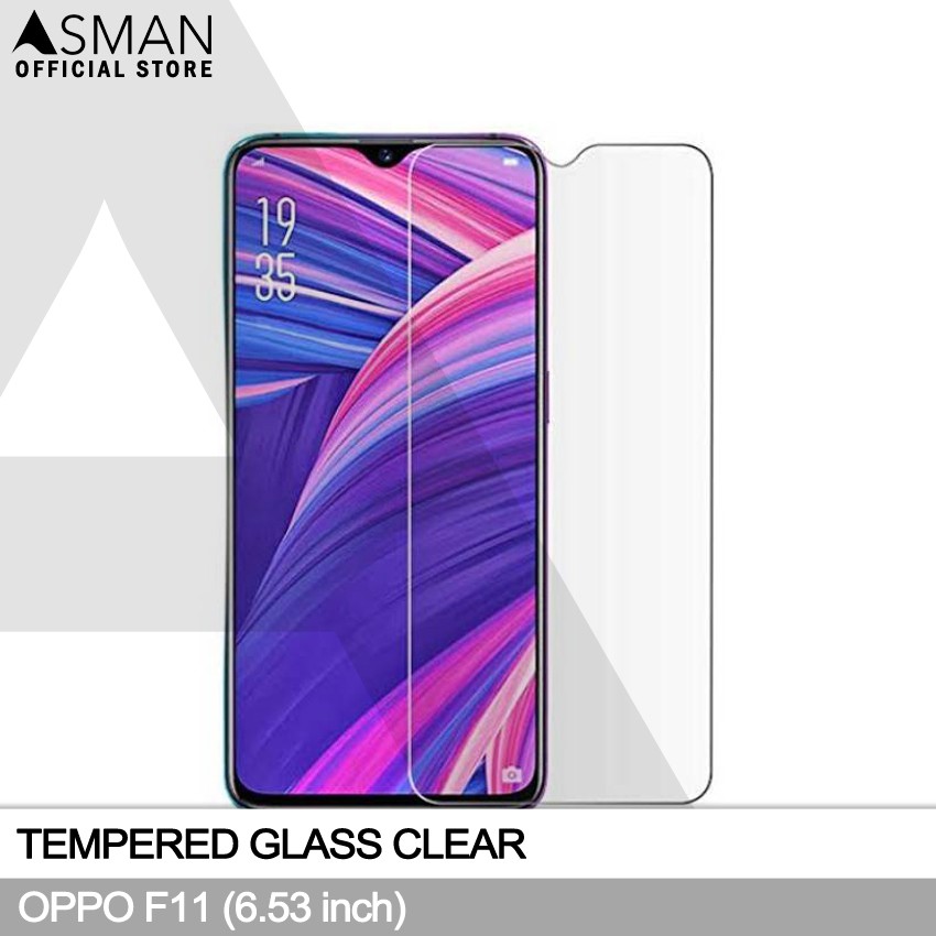 Tempered Glass OPPO F11 (6.53&quot;) | Anti Gores Pelindung Layar Kaca - Bening