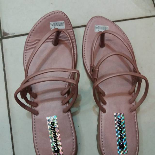 Sendal jepit teplek wanita