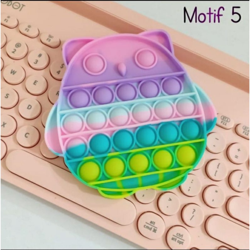 Pop it Rainbow viral /mainan ank-OWL