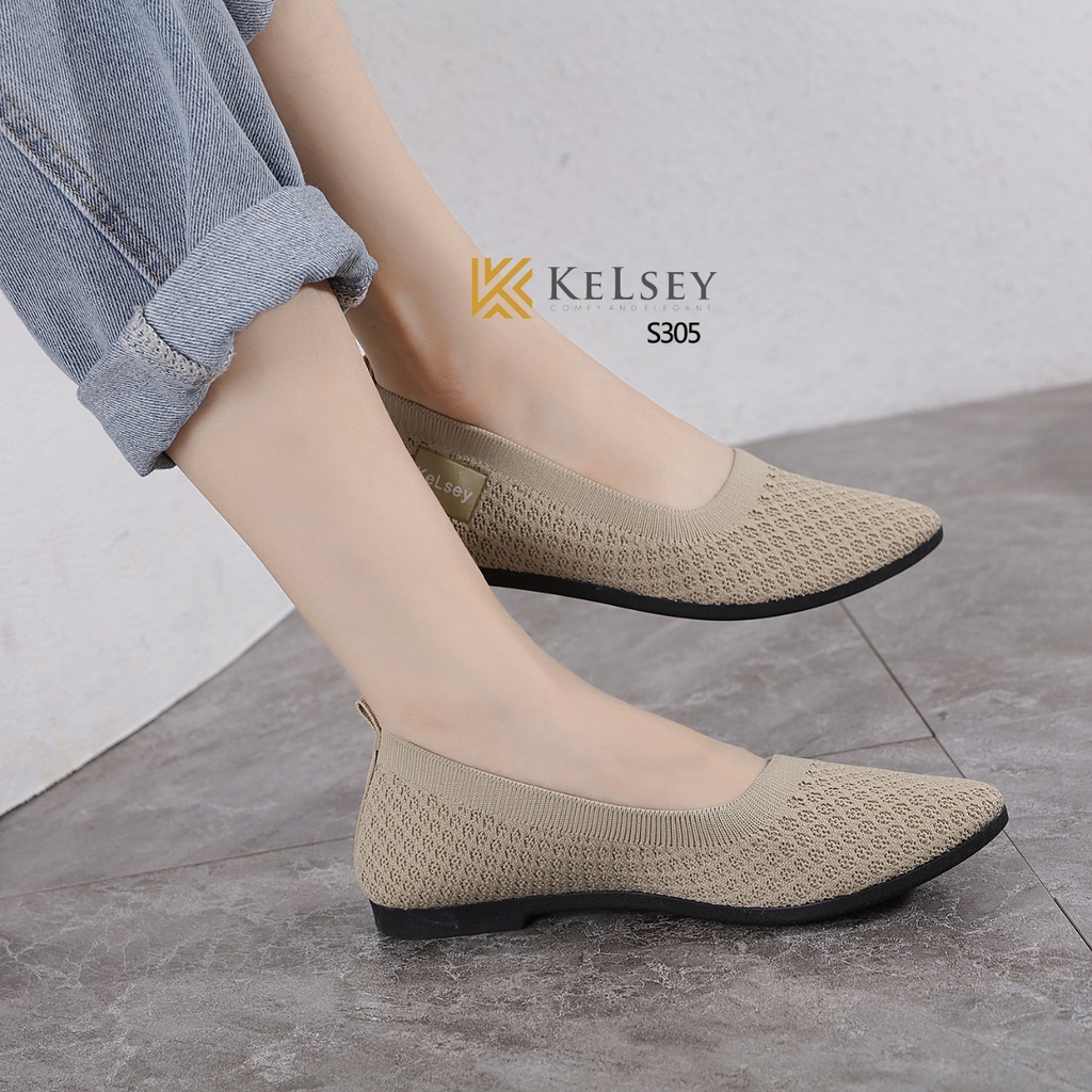 Nicole Sepatu Slip On Wanita / Sepatu Flat Wanita Original S305