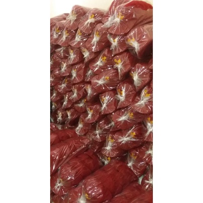 Topi sd merah bordir