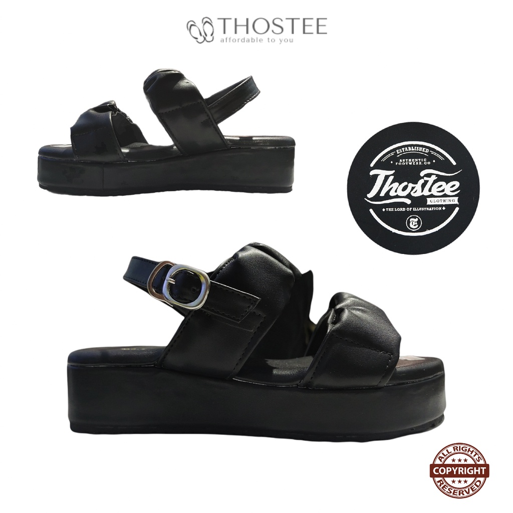 Sandal Platform Wedges Korea Thostee Ilona pusatmode1234