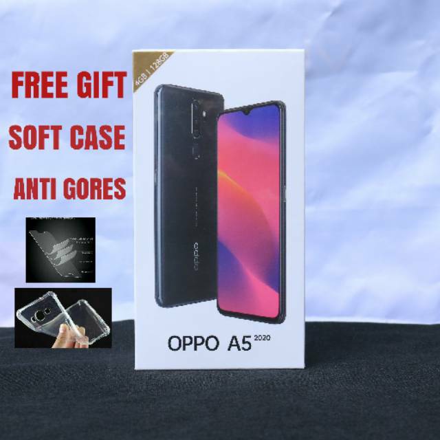 HP OPPO A5 2020 RAM 4/128 GB BERGARANSI RESMI OPPO INDONESIA HP TERBARU