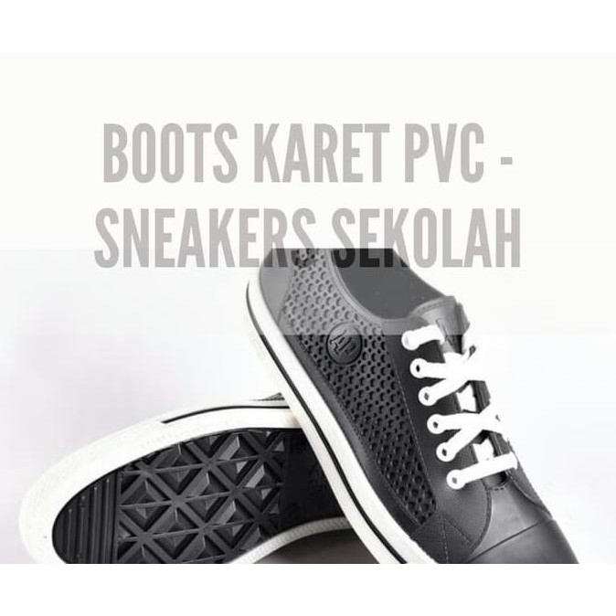 Sepatu Apstar Ap Star By Ap Boots Karet Pvc Casual Sneakers Sekolah - G3763