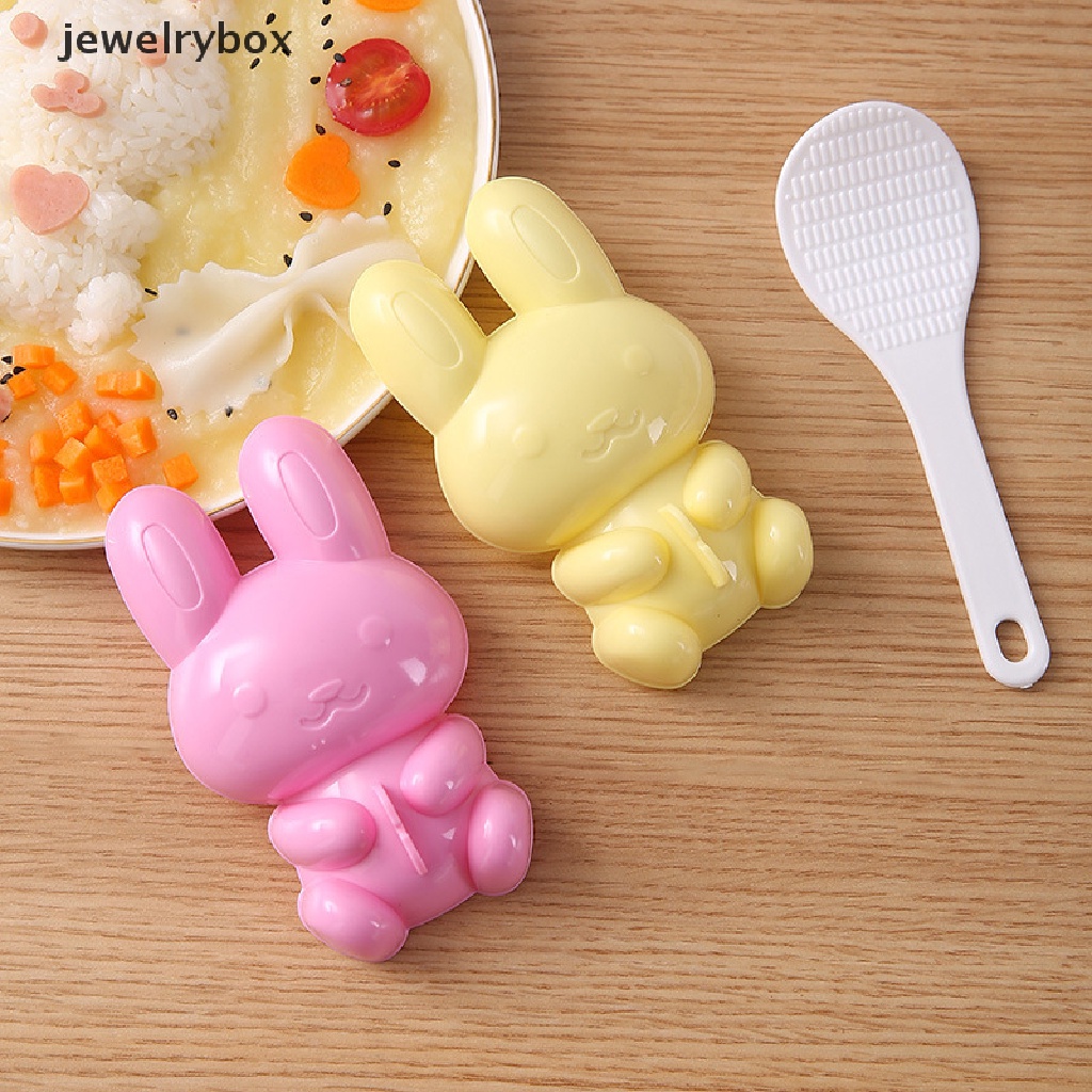 (jewelrybox) Cetakan Nasi / Sushi / Sandwich / Onigiri Bentuk Kelinci