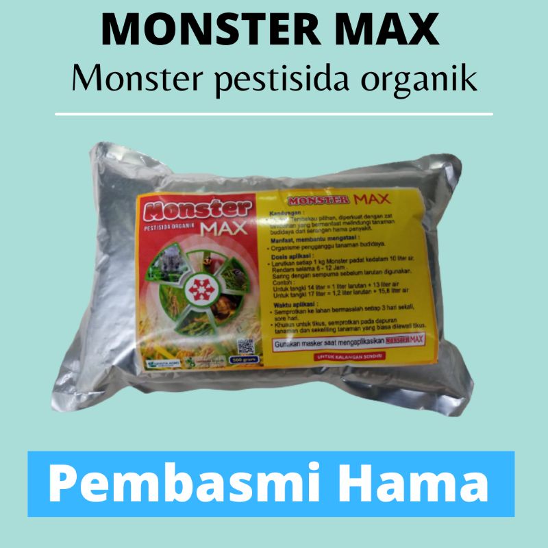 Pestisida Monster Max Untuk Membasmi Tikus, Pestisida Untuk Ulat Grayak