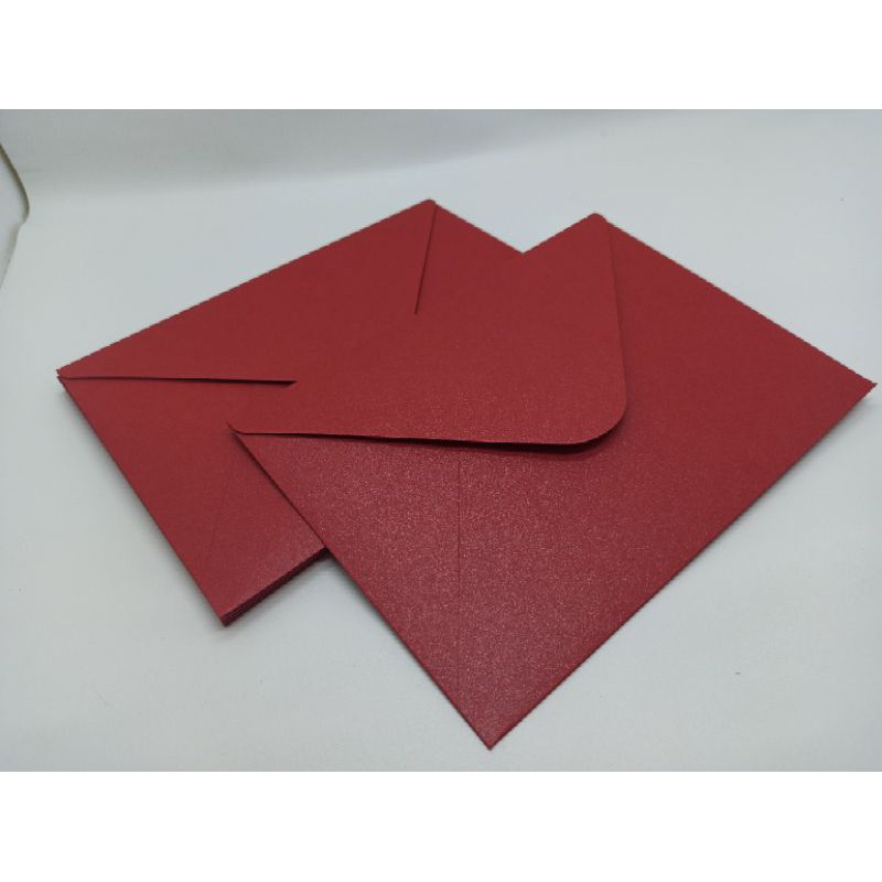 

Amplop A5 Jasmine Red Merah Tebal Premium 16x22 Rounded