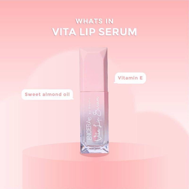 NOERA VITA LIP VITALIP SERUM - SERUM PENCERAH BIBIR, PELEMBAB BIBIR, PINK ALAMI, BIBIR SEHAT DAN LEMBAB