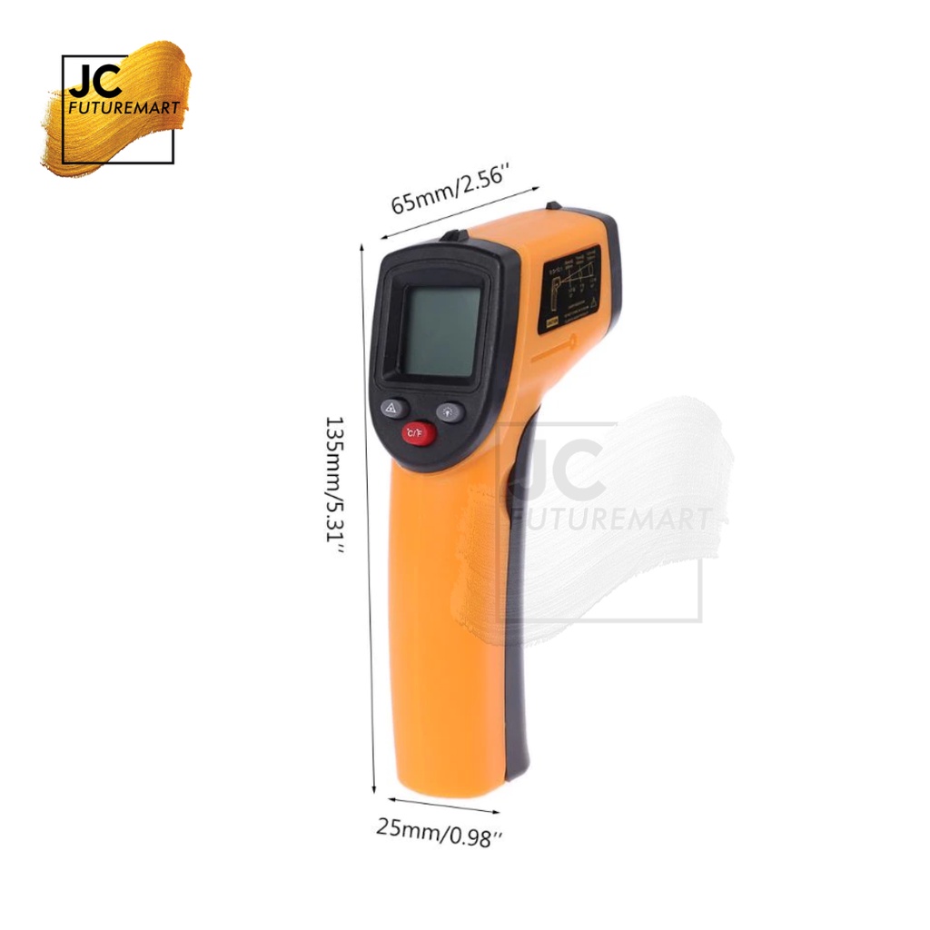 DIGITAL INFRARED THERMOMETER / IR TERMOMETER / LASER TERMO GUN - GM320