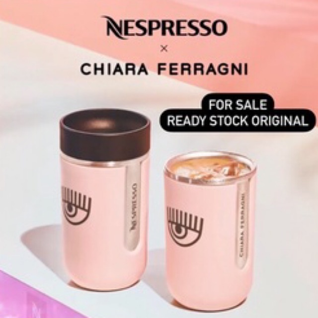 READY Nespresso x Chiara Ferragni Nomad Travel Mug