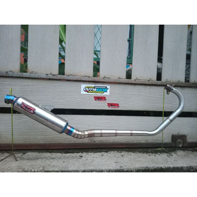 Knalpot ori cts muffler cb,gl,mp tiger vixion fu dll