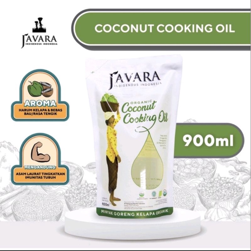 

Javara Coconut Cooking Oil/Minyak kelapa @900ml