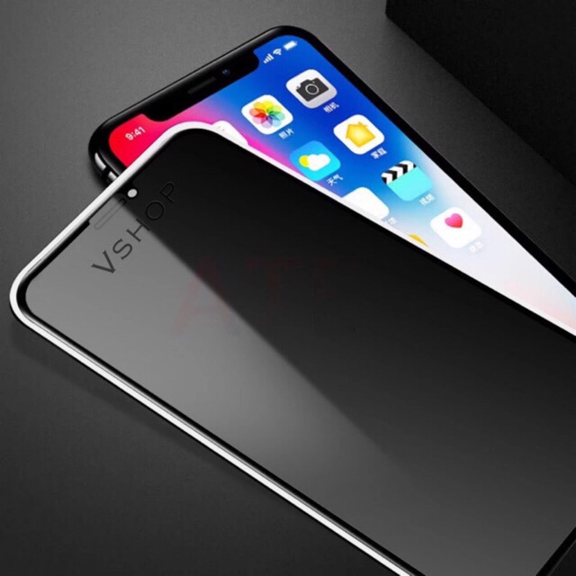 TEMPER GLASS IPHONE X XS ANTI SPY 5D FULL SCREEN COVER