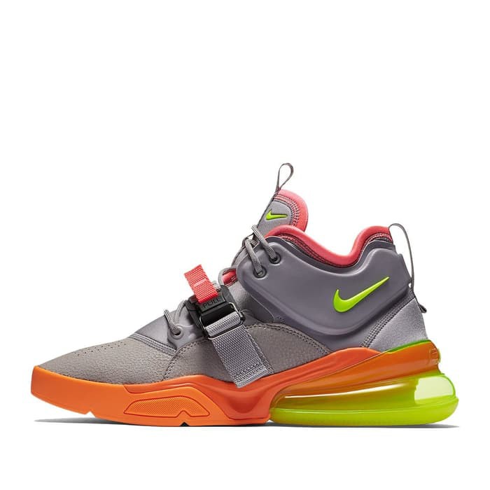 nike air force 270 grey orange