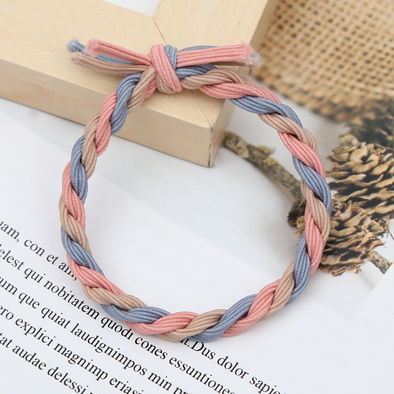 MURMURE.ID | IKAT RAMBUT JALIN POLOS KOREA KARET SIMPLE KUNCIR RAMBUT KEPANG TAMBANG HA106-4