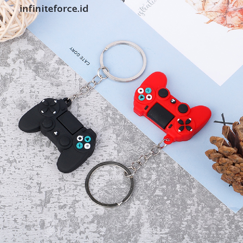 Infiniteforce.id Gantungan Kunci Joystick Video Game Untuk Pasangan