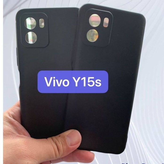 Case ViVO Y15S  V23e Y20 SG Y20 Y20i Y20s Y01  Soft Case Slim Black Premium Casing