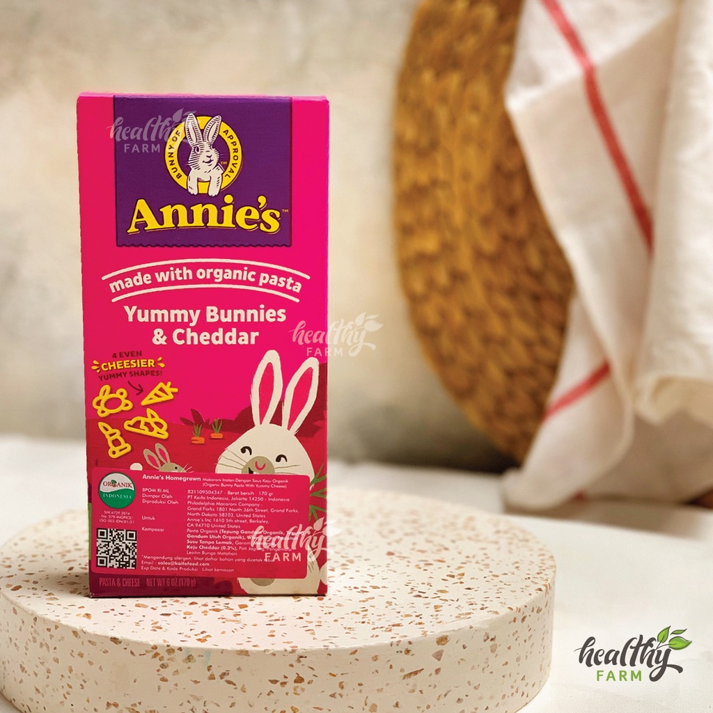 

Annies / Annie’s Bunny Pasta With Yummy Cheese / Organic Pasta Organik / Makaroni Keju