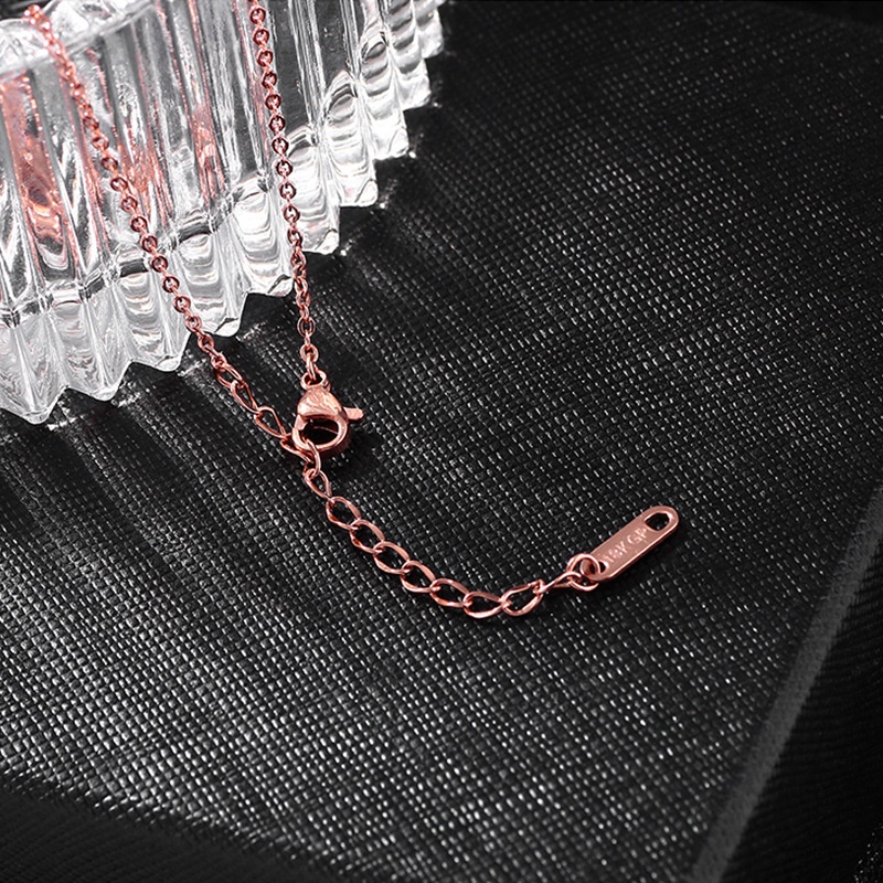 Gelang Kaki Hypoallergenic 18k Gold Titanium Steel Bentuk Hati Untuk Wanita A-22002